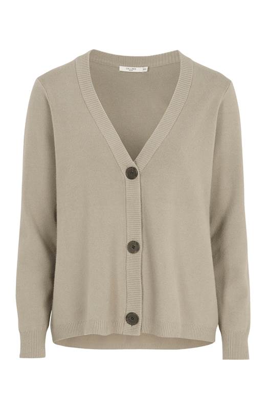 Cellbes Kort cardigan med knappar Beige