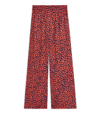 Fluid Twill Trousers - Blue