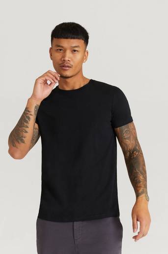 Resteröds 2-pack Regular Tee Organic Cotton Svart