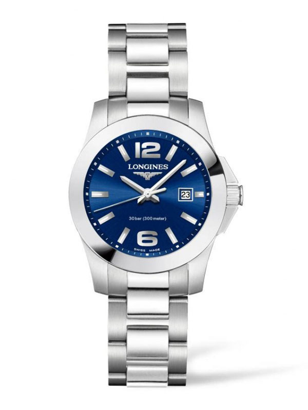 Longines Conquest Ladies 34mm L3.377.4.96.6