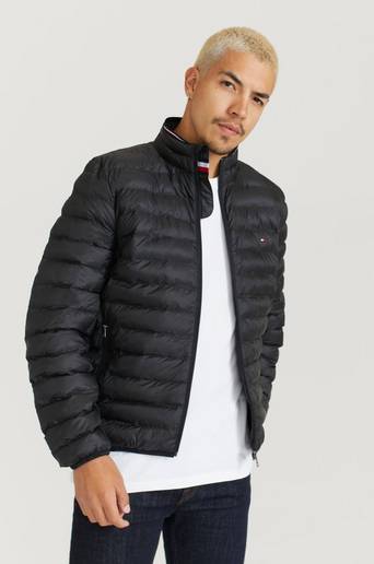 Tommy Hilfiger Jacka Core Packable Circular Jacket Svart