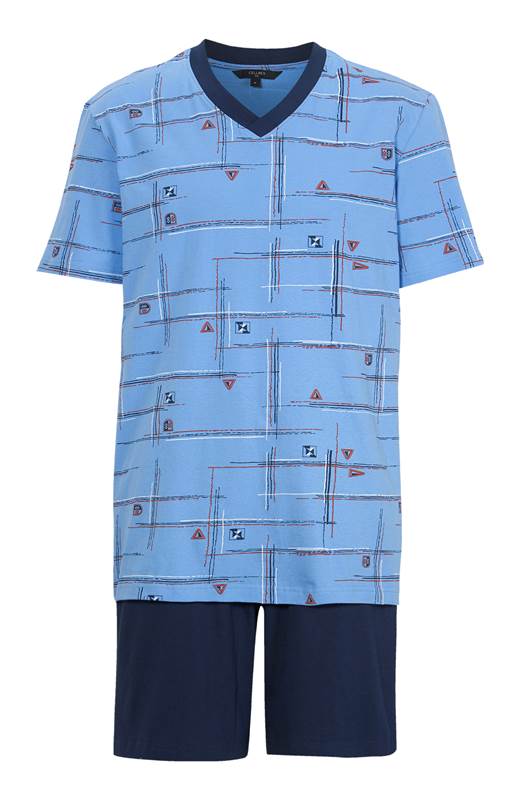Cellbes Pyjamas Mönstrad Marin