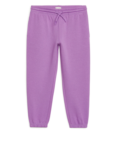 French Terry Sweatpants - Purple