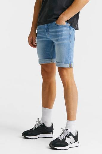 Just Junkies Shorts Mike Shorts Used Blue Blå