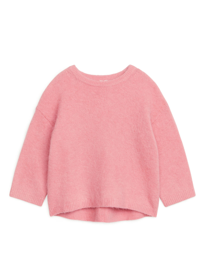 Alpaca Blend Jumper - Pink