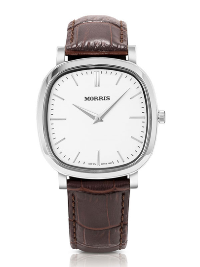 MORRIS Retro 68 Silver Strap M0040 Herrklocka