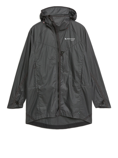 Klättermusen Ansur Hooded Wind Jacket - Grey