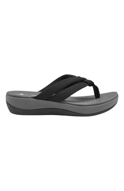 Clarks Sandal i textil Arla Kaylie Svart