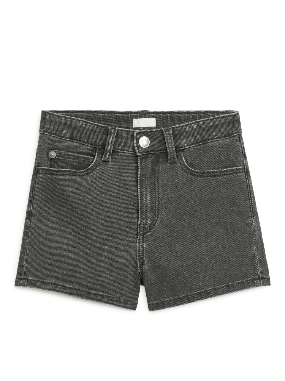 Denim Shorts - Grey