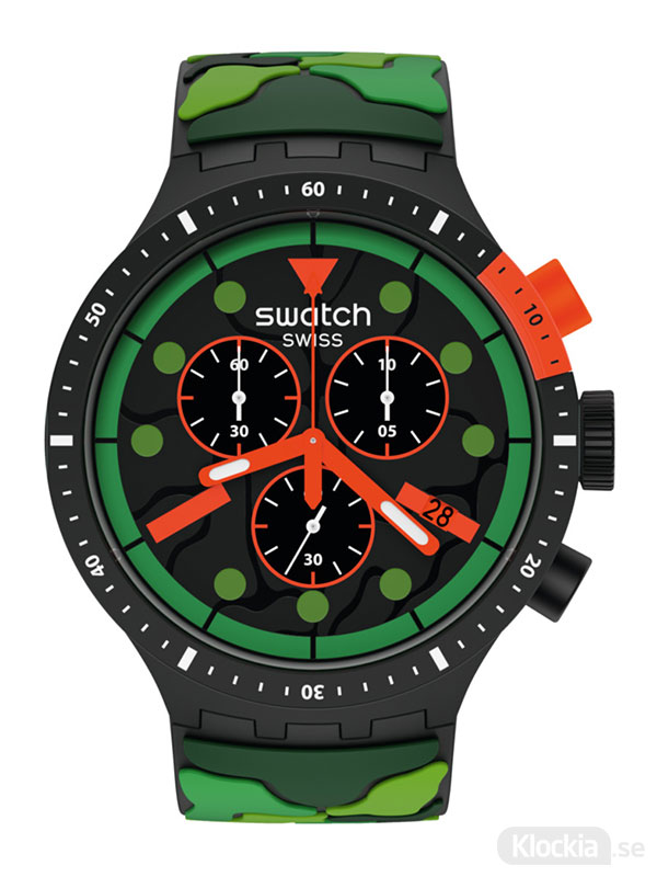 SWATCH EscapeJungle SB02B409 - Herrklocka