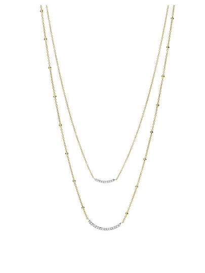FOSSIL Halsband Sutton – Guld JF03873998