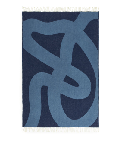 Klippan Wool Blanket - Blue
