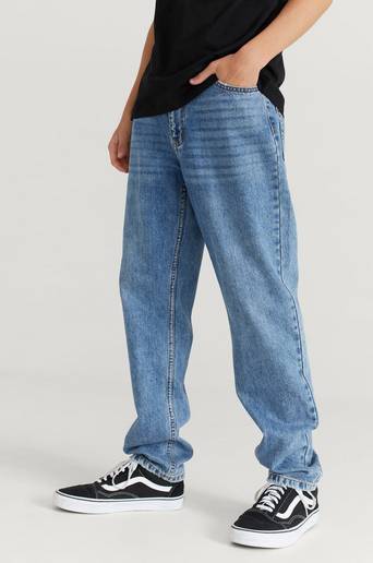 Studio Total Jeans Icon Regular Straight Jeans Blå