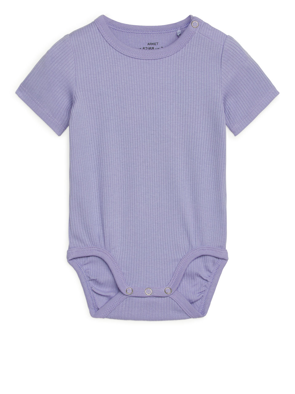Short-Sleeved Bodysuit - Purple