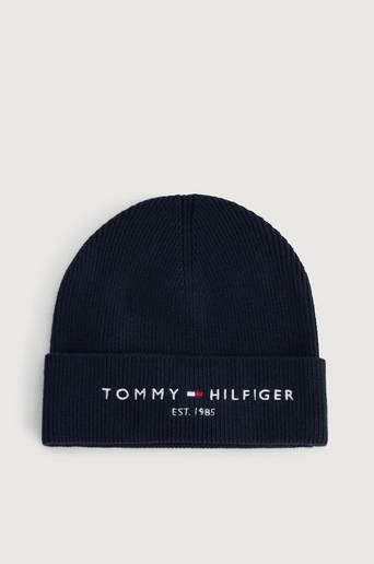 Tommy Hilfiger Mössa TH Established Beanie Blå