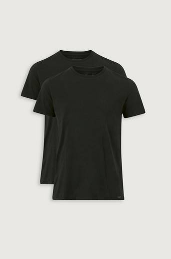 Lee T-shirt Twin Pack Crew 2-pack Svart