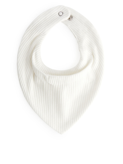 Cotton Lyocell Bib - White