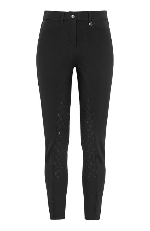 Cellbes Equestrian Ridbyxa knäskodd Svart