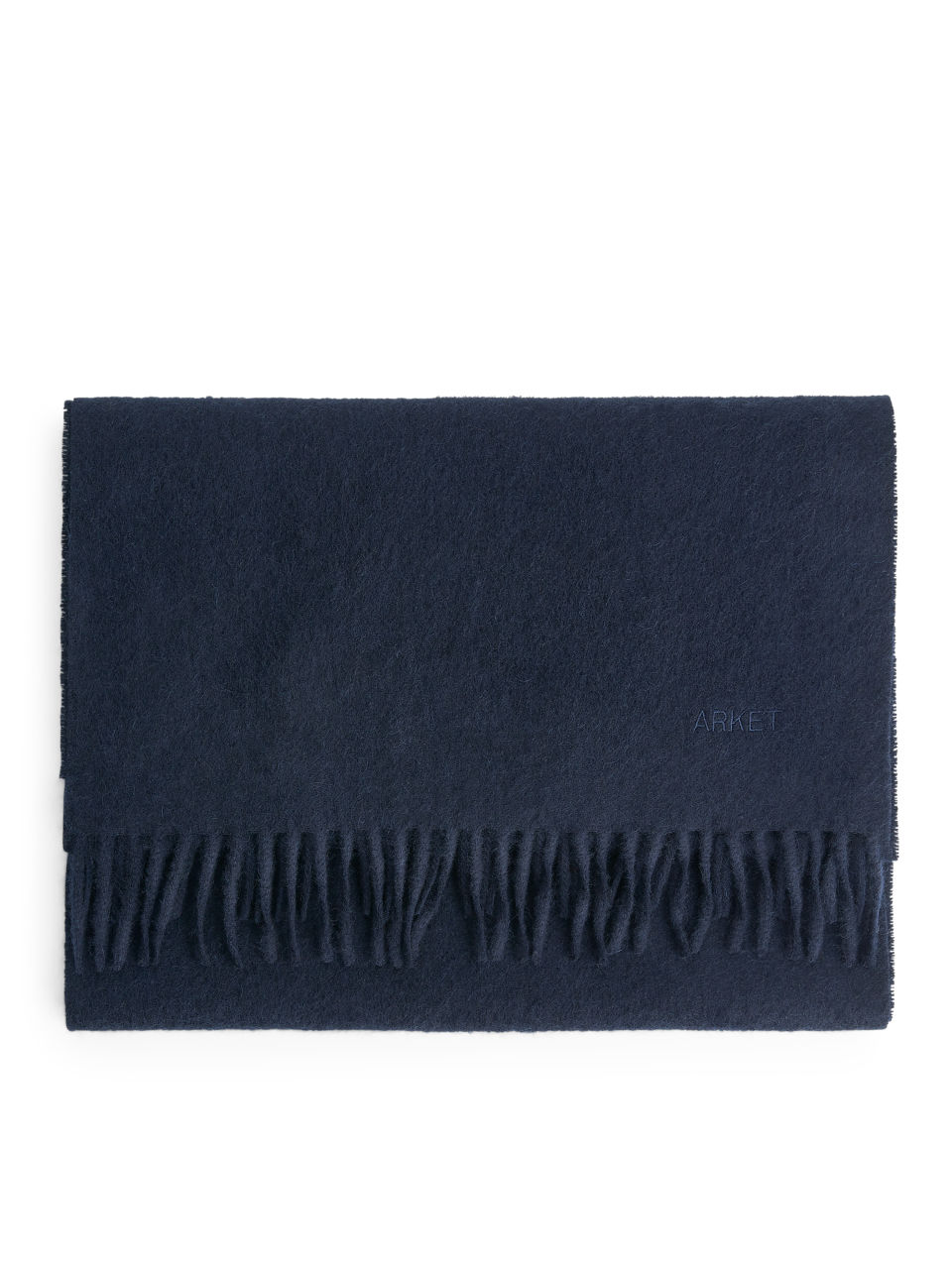 Woven Cashmere Scarf - Blue