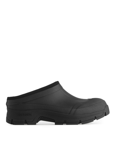 ARKET and TRETORN Rubber Clogs - Black