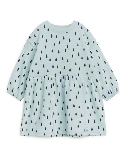 Relaxed Jersey Dress - Turquoise