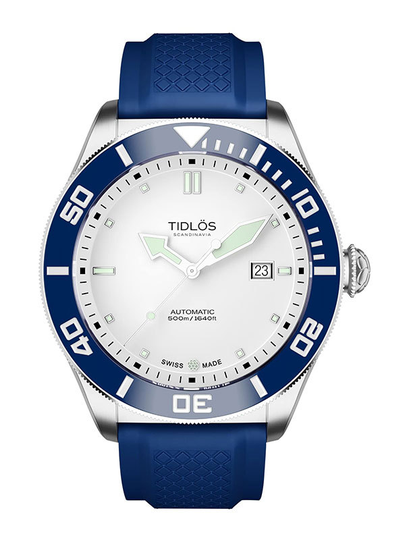 Tidlös Marin - White/Blue on Rubber 8.461.211.59.04