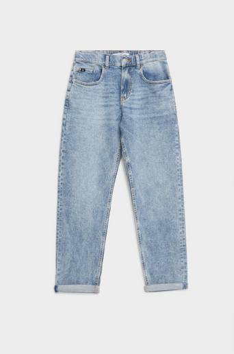 Calvin Klein Jeans Straight Denim Pants Blå