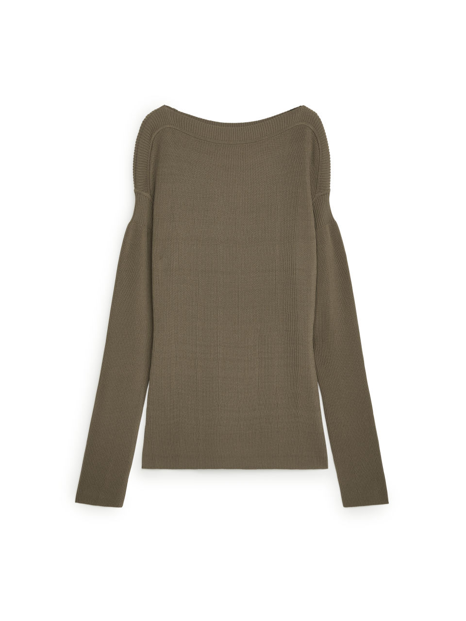 Puff Sleeve Jumper - Beige