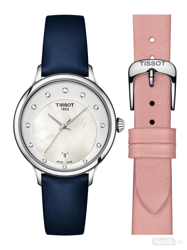TISSOT Odaci-T T133.210.16.116.00 Damklocka med extra läderarmband