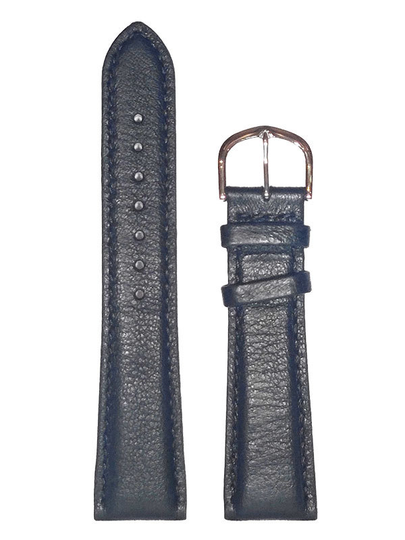 GUL Armband Svart Älgskinn 22mm/18mm 212064001