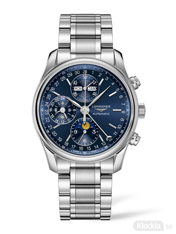 LONGINES Master Collection 40mm Moon Phase L2.673.4.92.6 - Herrklocka