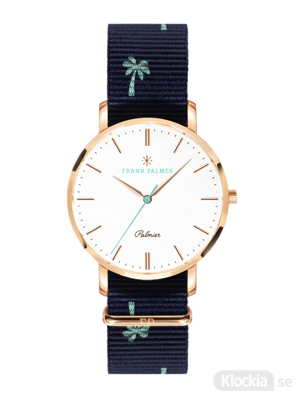 Frank Palmer - Palmier Rosé Case - Blue Nato FPW0052