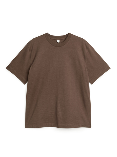Oversized Heavyweight T-shirt - Beige
