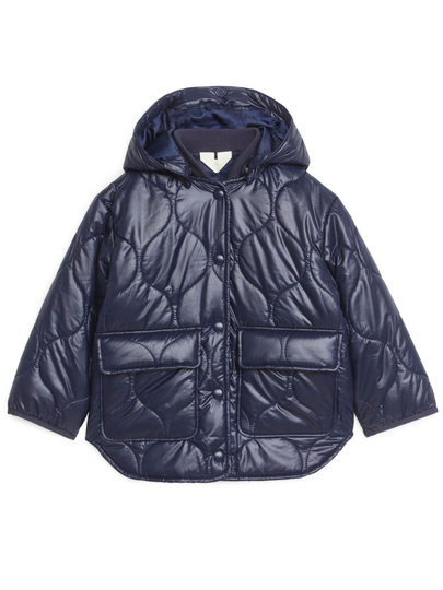 Quilted Jacket - Blue