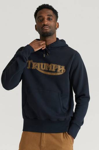 Triumph Motorcycles Hoodie Flywheel Hoodie Svart