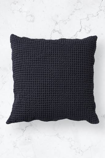 Studio Total Home Kuddfodral Waffle Cushion Cover Svart