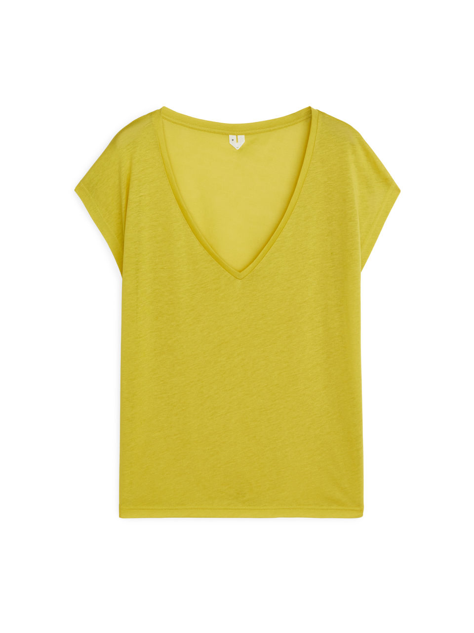 Semi-Sheer T-Shirt - Yellow