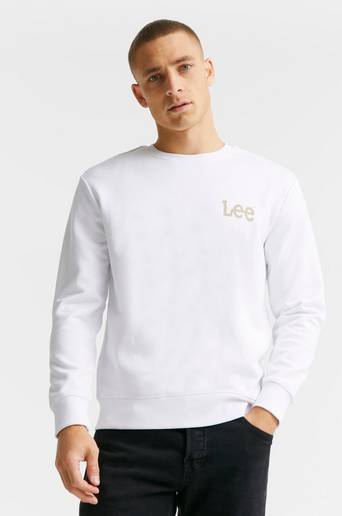 Lee Sweatshirt Wo_LEE_SWS Vit