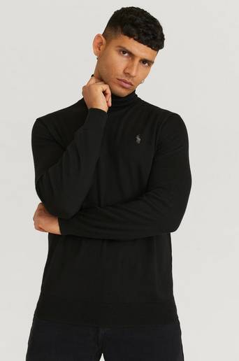 Polo Ralph Lauren Polotröja Merino Turtleneck Svart