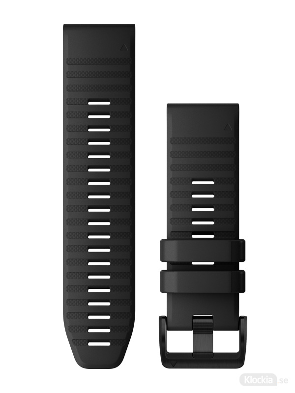 GARMIN QuickFit 26mm Klockarmband, Svart silikon 010-12864-00