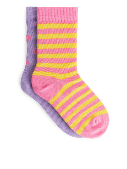 Cotton Socks - Pink