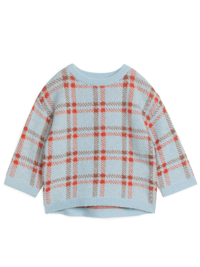 Oversized Alpaca Blend Jumper - Turquoise