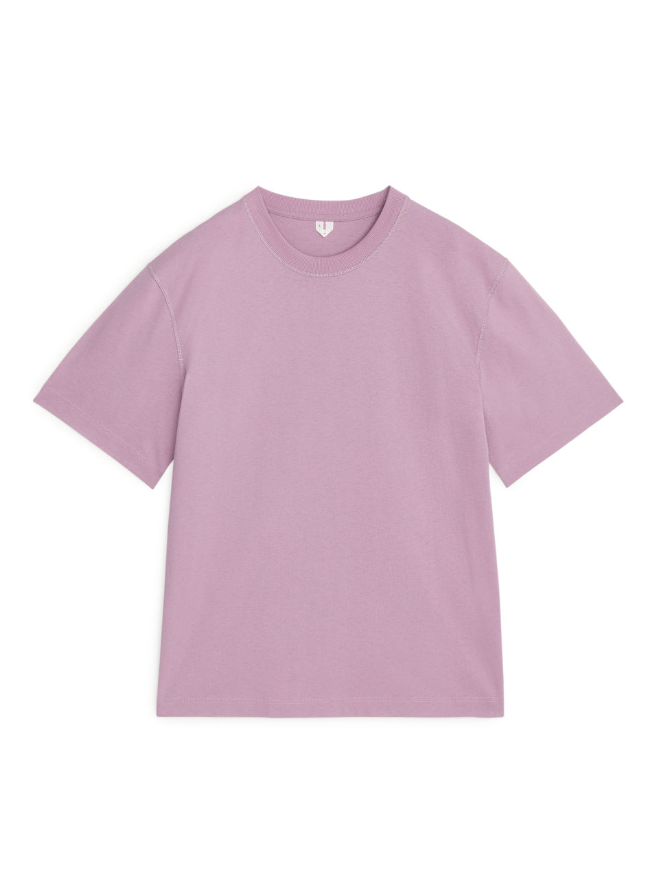 Natural Dye Oversized T-shirt - Purple