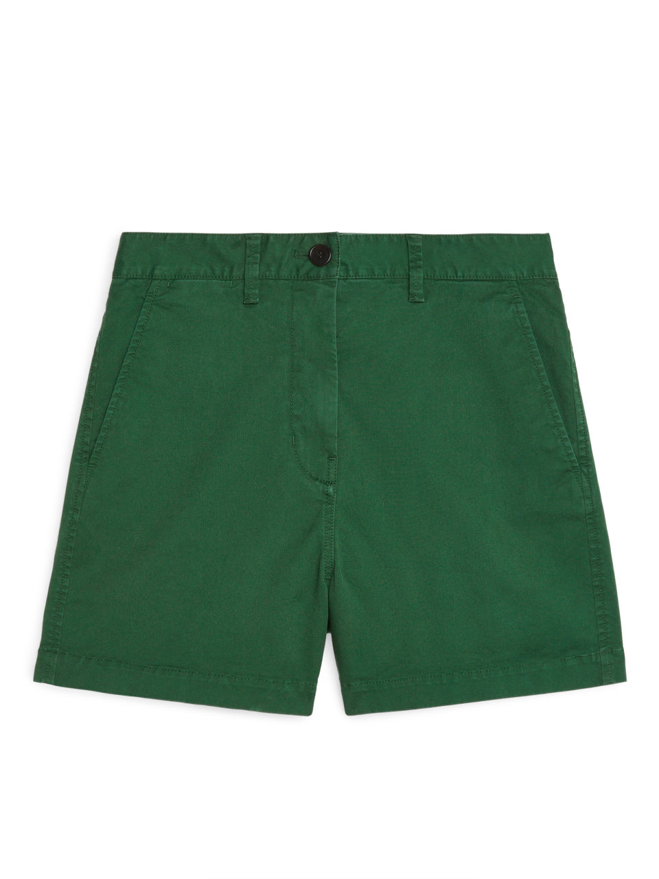 Twill Chino Shorts - Green