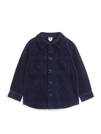 Corduroy Overshirt - Blue