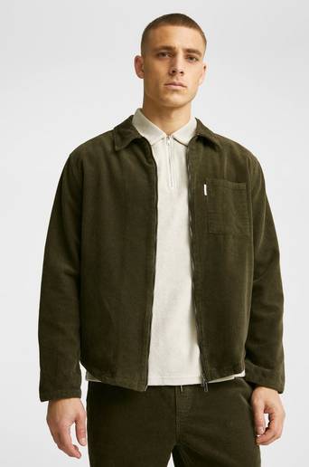 Studio Total Overshirt Zip Cord Overshirt Grön