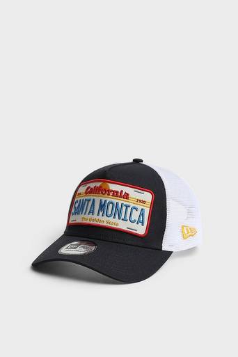 New Era Keps License Plate Trucker Newera Blå