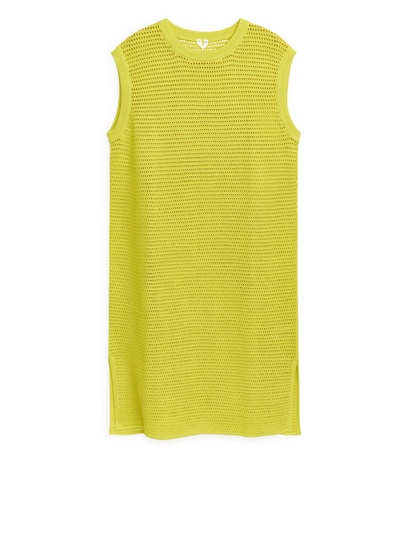 Crochet Dress - Yellow