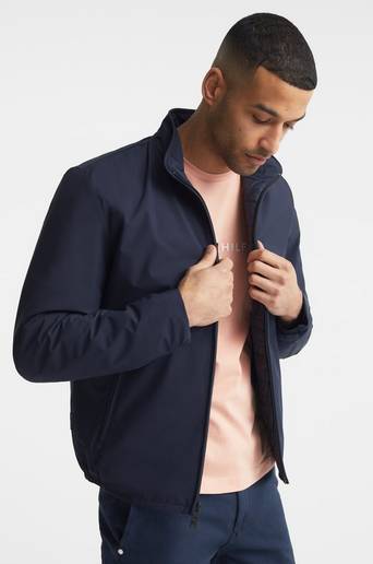 Woolrich Jacka Sailing Two Layers Bomber Blå