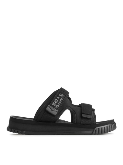 Shaka Chill Out Slides - Black